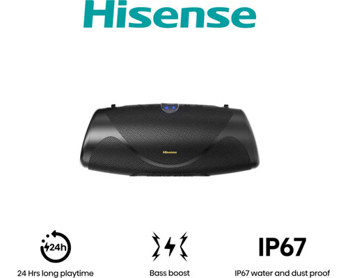 ALTAVOZ HISENSE PORTATIL WE BOOM 140W 24H